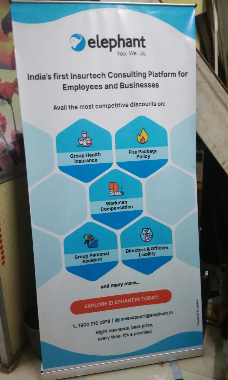 Rollup Standee example 2