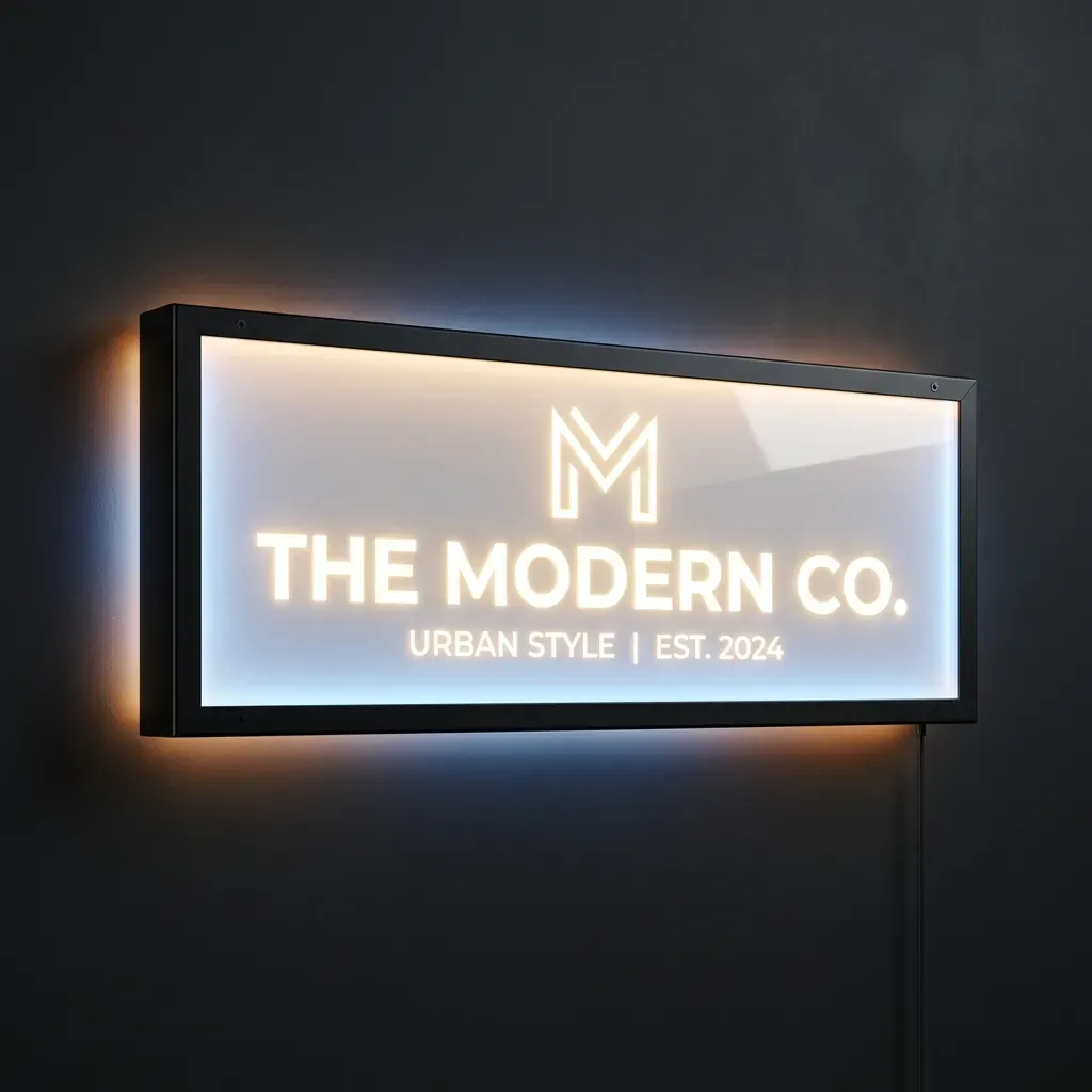 Glow Sign Board material